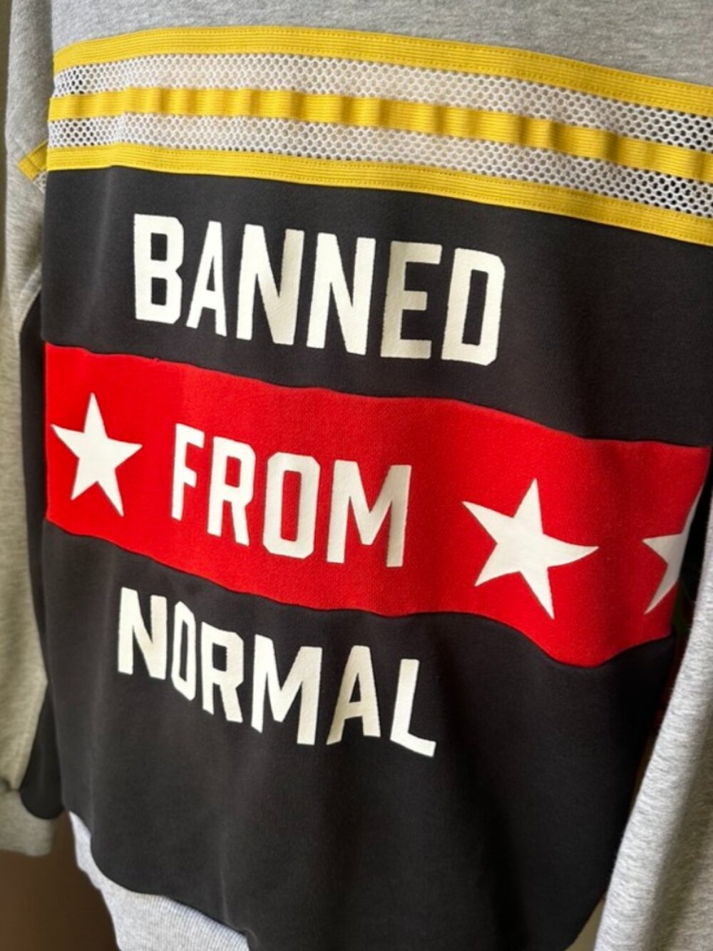 Adidas BANNED FROM NORMAL Sweatshirt, Rita Ora, GUC, Large.